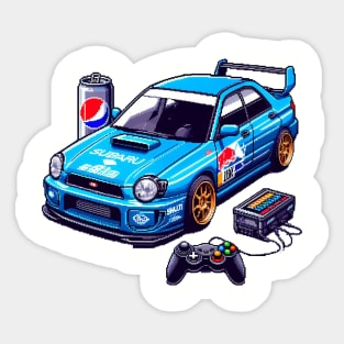 JDM Subaru Pepsi Sticker